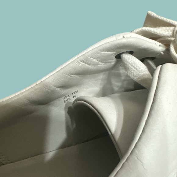 👞  men’s Vince leather sneakers size 12 EUR 46 - Picture 5 of 5